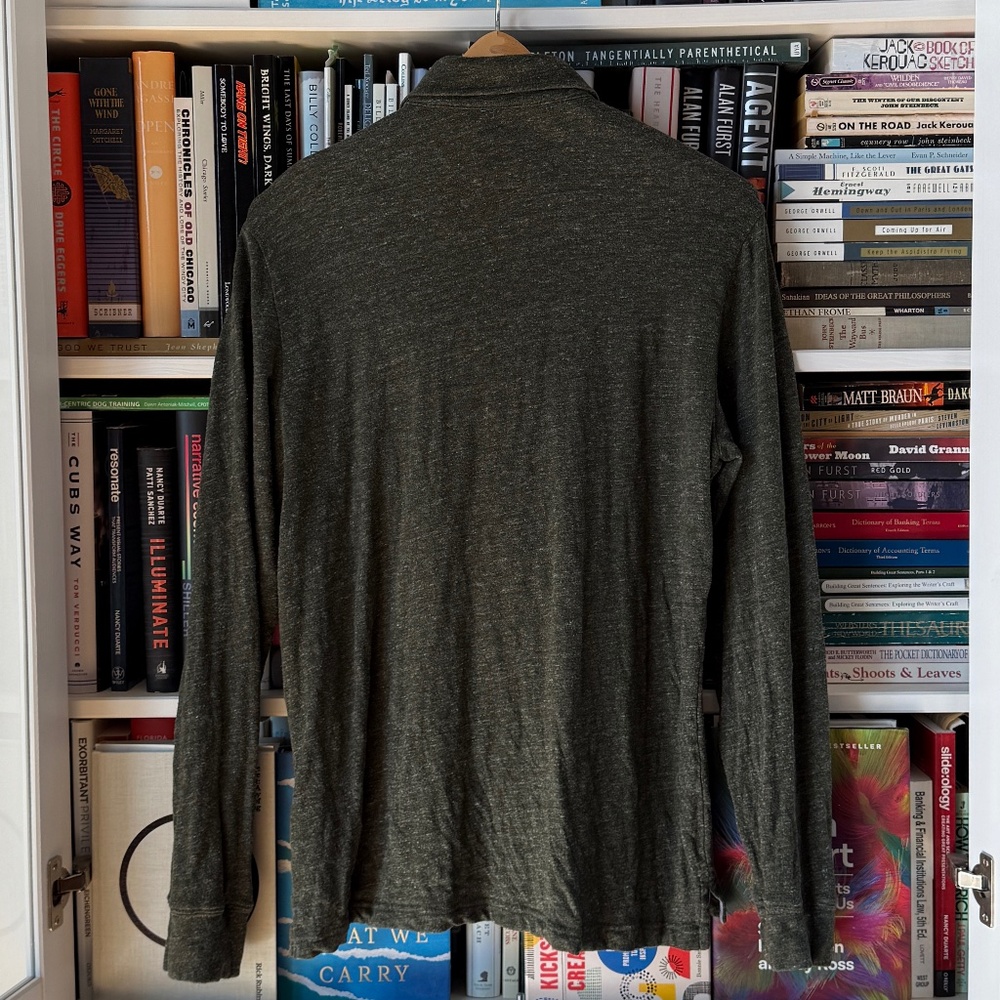 Faherty | S | Long Sleeve Polo - Picture 4 of 10